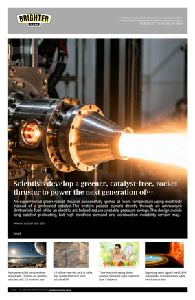 Cover of The Brighter Side of News