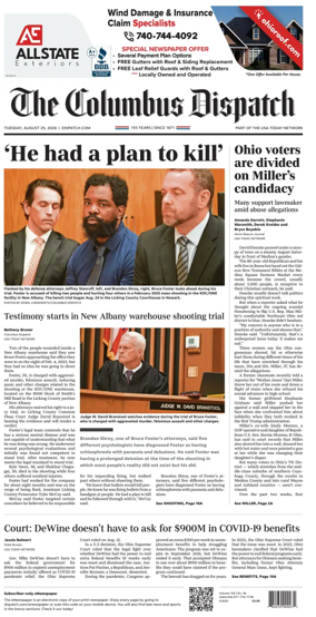 Cover of The Columbus Dispatch