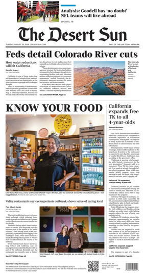 Cover of The Desert Sun