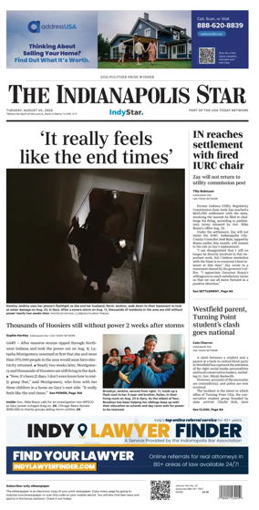 Cover of The Indianapolis Star