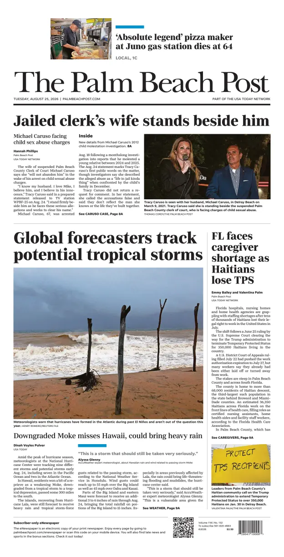 Cover of The Palm Beach Post