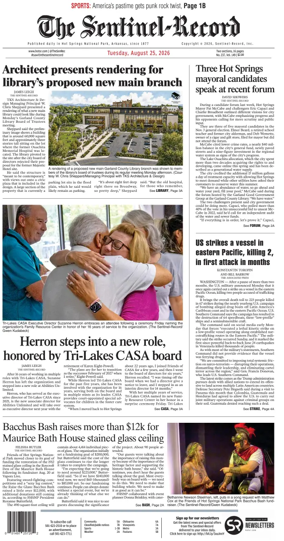 Cover of The Sentinel-Record
