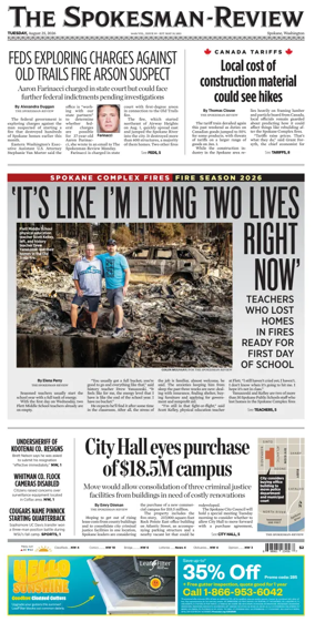 Cover of The Spokesman-Review (Spokane)