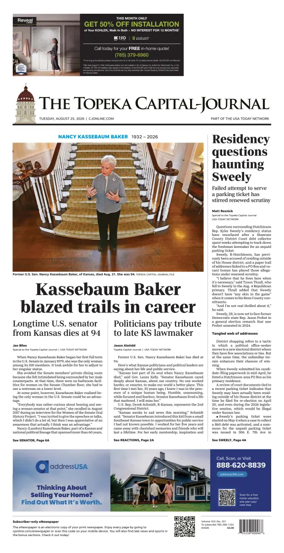 Cover of The Topeka Capital-Journal