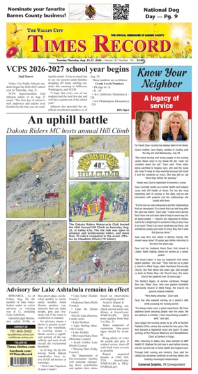 Cover of Valley City Times-Record