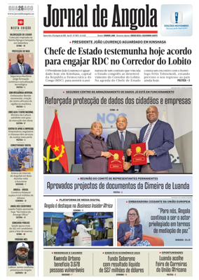 Cover of Jornal de Angola