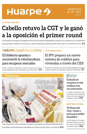 Cover of Diario Huarpe