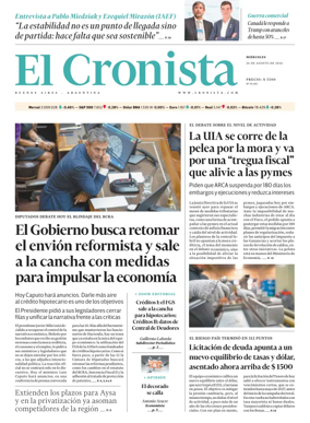 Cover of El Cronista
