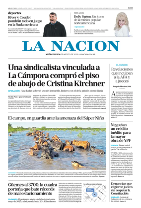 Cover of La Nacion