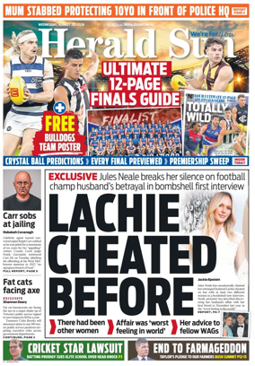 Cover of Herald Sun