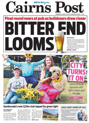 Cover of The Cairns Post