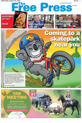 Cover of The Free Press (Corowa)