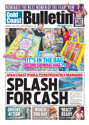Cover of The Gold Coast Bulletin