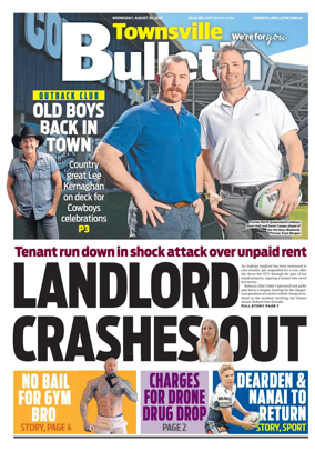 Cover of Townsville Bulletin
