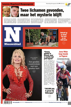 Cover of Het Nieuwsblad