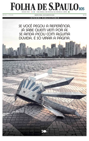 Cover of Folha de S.Paulo