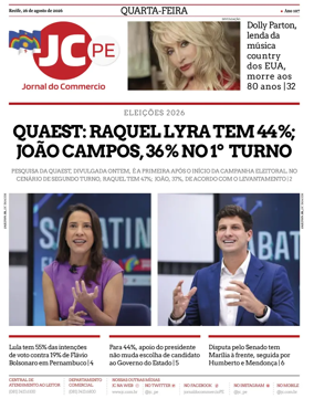 Cover of Jornal do Commercio