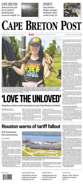 Cover of Cape Breton Post