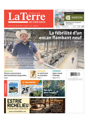 Cover of La Terre de chez nous