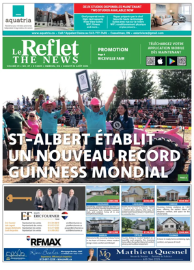 Cover of Le Reflet (The News)