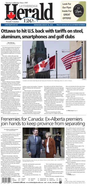 Cover of Lethbridge Herald