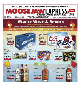 Cover of Moose Jaw Express.com