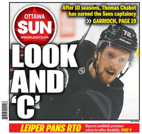Cover of Ottawa Sun