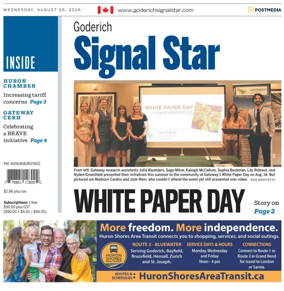 Cover of The Goderich Signal-Star