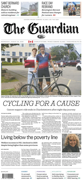 Cover of The Guardian (Charlottetown)