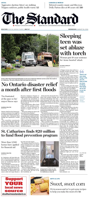 Cover of The Standard (St. Catharines)