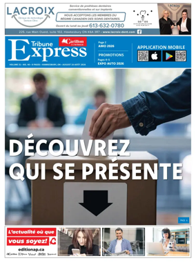 Cover of Tribune Express