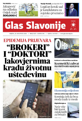 Cover of Glas Slavonije