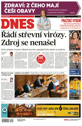 Cover of MF DNES