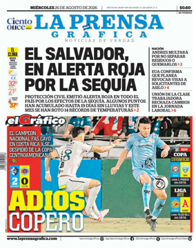 Cover of La Prensa Grafica