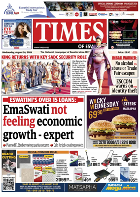 Cover of Times of Eswatini