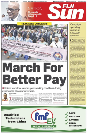 Cover of Fiji Sun