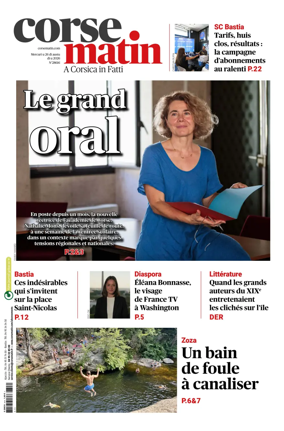 Cover of Corse Matin