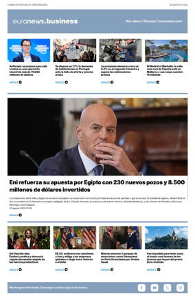 Cover of Euronews Business (Spanish) Compiled Edition