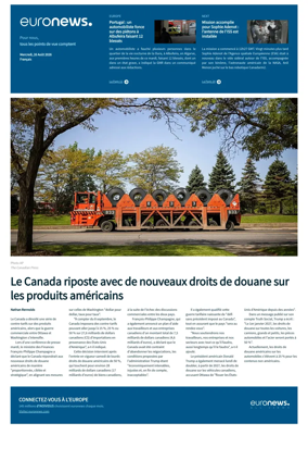 Cover of EuroNews (French Edition)