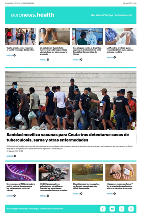 Cover of Euronews Health (Spanish) Compiled Edition