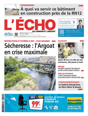 Cover of L'Echo de l'Armor et de l'Argoat