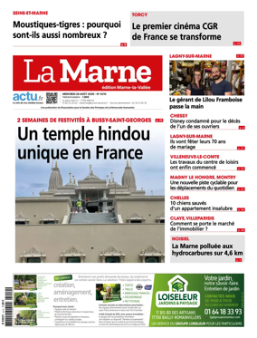 Cover of La Marne (edition Marne-la-Vallee)