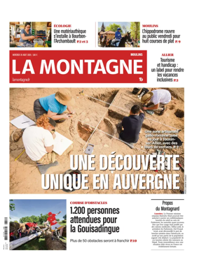 Cover of La Montagne (Moulins)