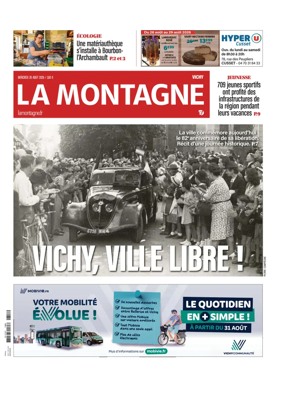 Cover of La Montagne (Vichy)