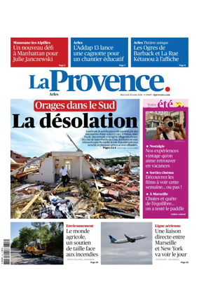 Cover of La Provence Arles