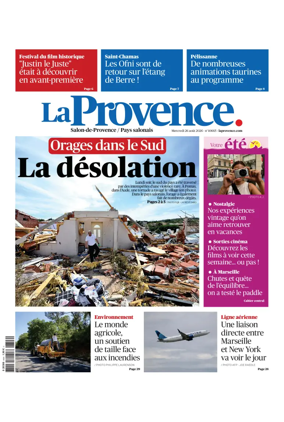 Cover of La Provence Salon-de-Provence / Pays salonais