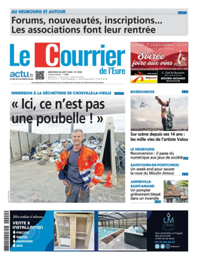 Cover of Le Courrier de l'Eure