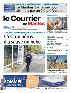 Cover of Le Courrier de Mantes