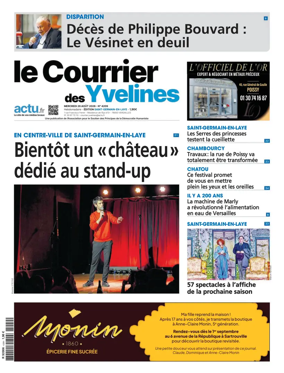Cover of Le Courrier des Yvelines (Saint-Germain-en-Laye)