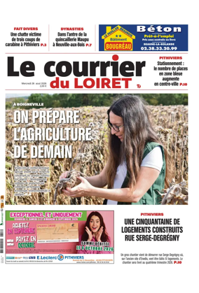 Cover of Le Courrier du Loiret